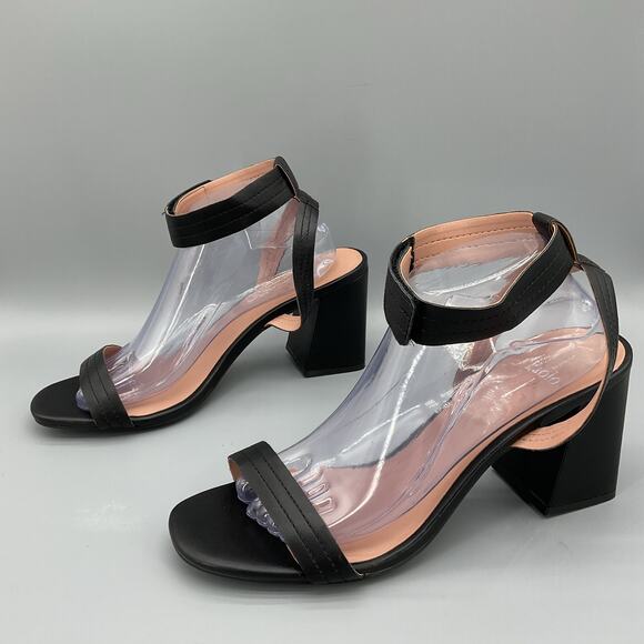 NEW Linea Paolo Women’s Emmie Heeled Sandals Black Size 11M - Picture 2 of 10